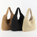 Sac tissé en rotin pour femmes l Annora