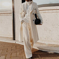 Trench-Coat à double boutonnage unie - Chic&Shines