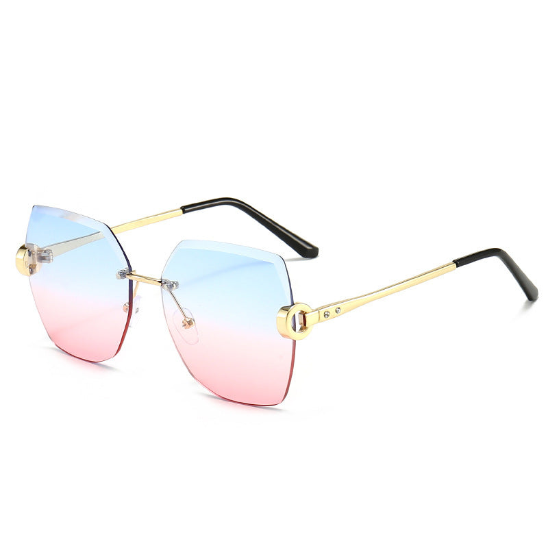 Lunette de soleil carrée dégradée - Chic&Shines