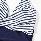 Women's push-up swimsuit, bust-enhancing, figure-slimming, trendy