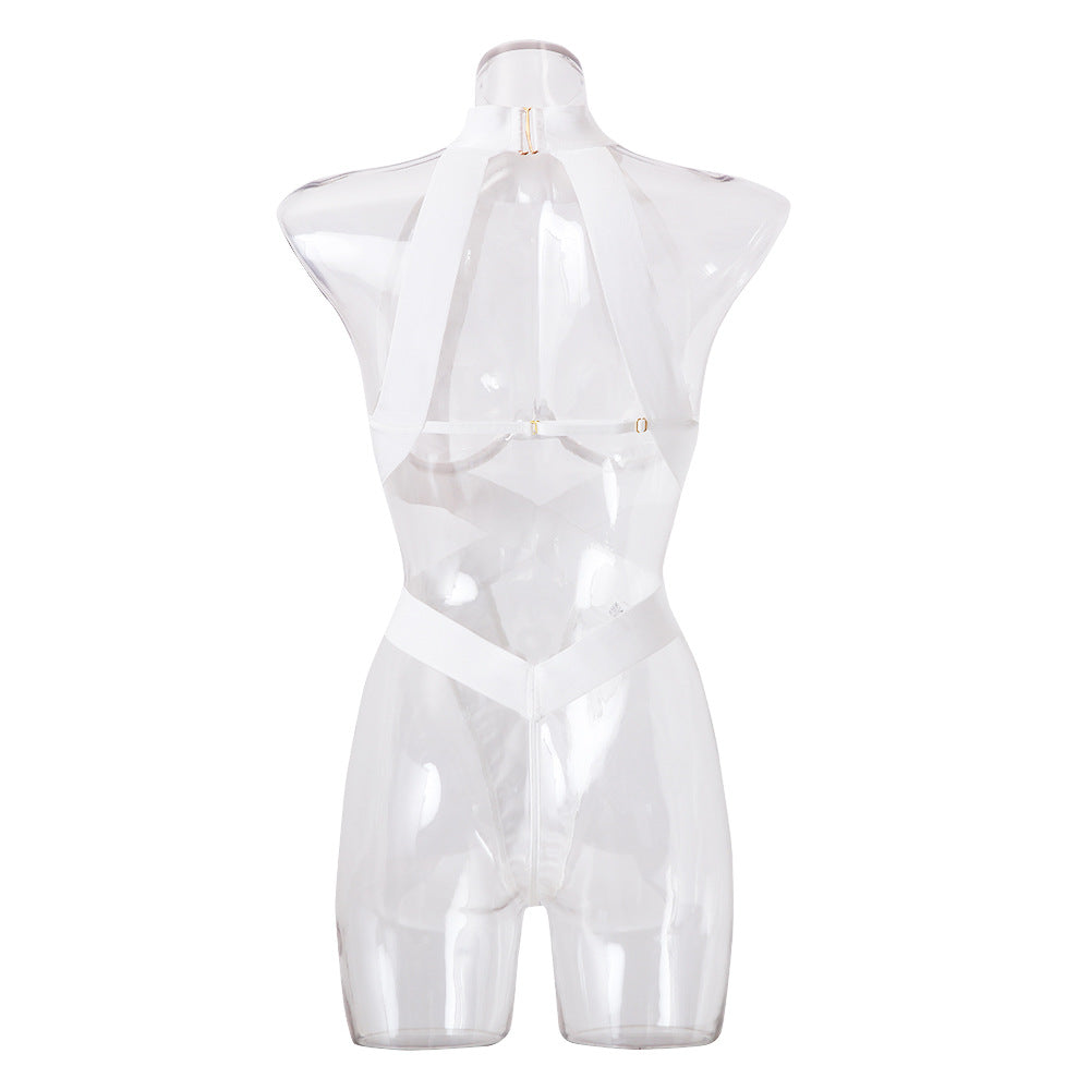 Lingerie licou sexy tendance en nylon