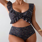 Jeanette — Maillot de bain dos nu à motif floral