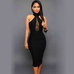 Short sleeveless dress