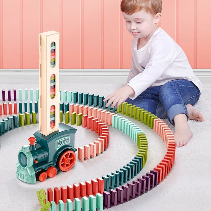 Automatic dominoes