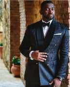 Men's suit with embroidery
