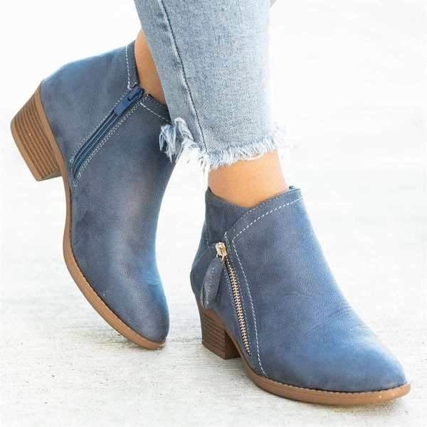 Bottes orthopédiques en cuir pour femmes - Édition Automne