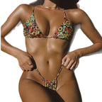 Tiphaine — Lace-up one-piece swimsuit