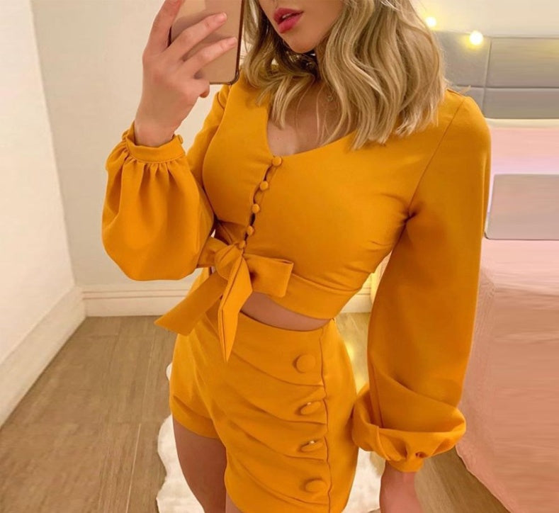 Ensemble short et chemise
