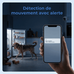 Mini Caméra de Sécurité WiFi sans fil 1080P Discrète & Connectée