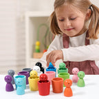 Montessori Color Sorting Cups