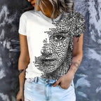 T-shirt à manches courtes imprimé