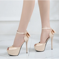 Talon aiguille design Peep Toe - Chic&Shines