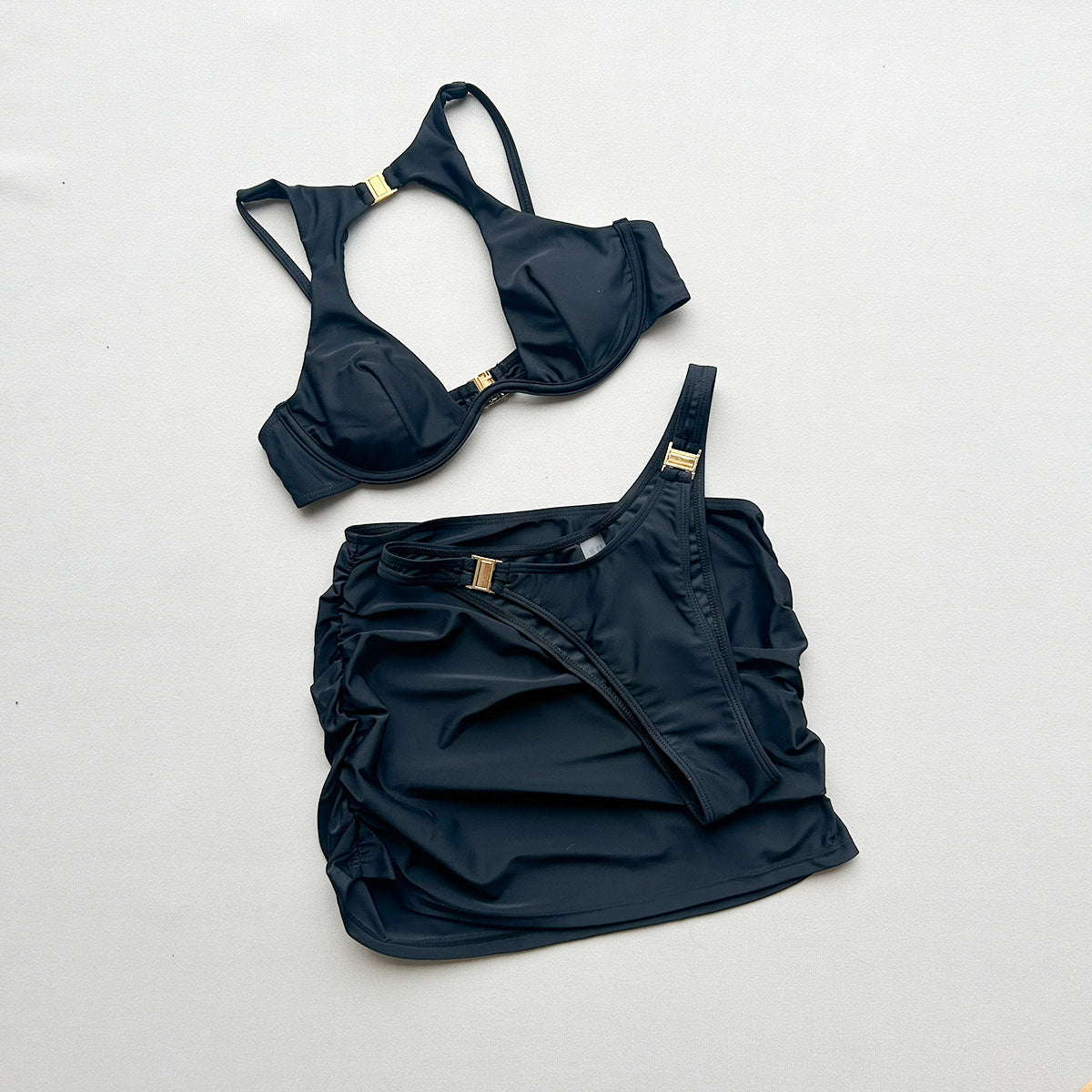 Doriane — Three-piece black set