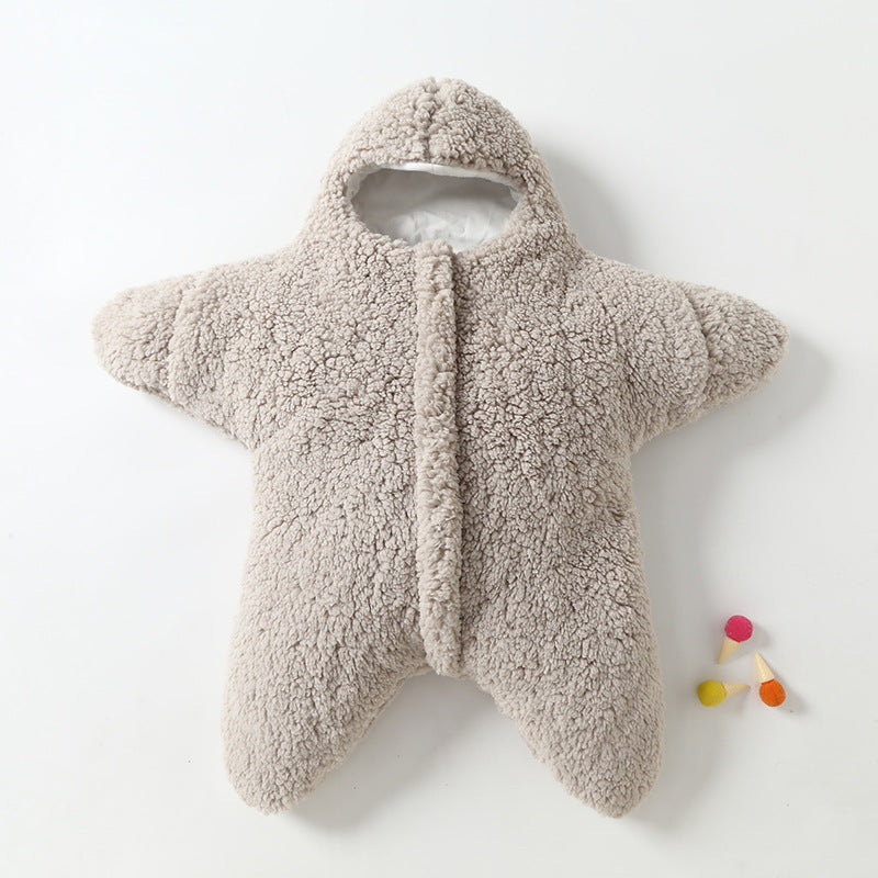 Sac de couchage pour bébé en forme d'étoile - chaud et douillet pour votre enfant