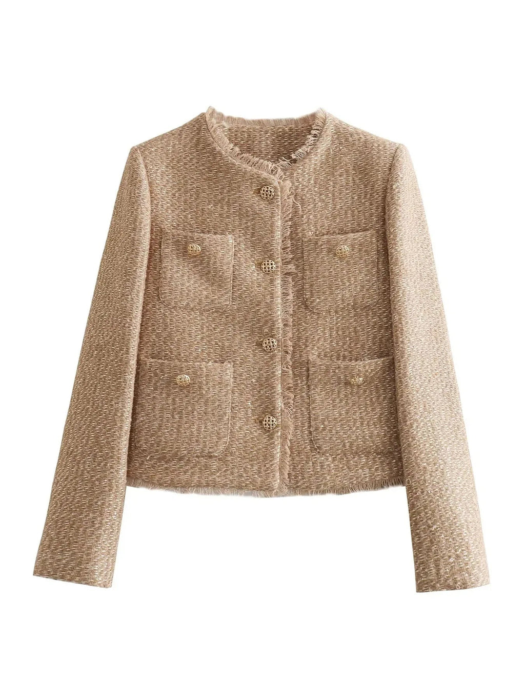 Sarah - veste en tweed automnale