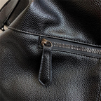INES - Sac à main en cuir souple pour l'école