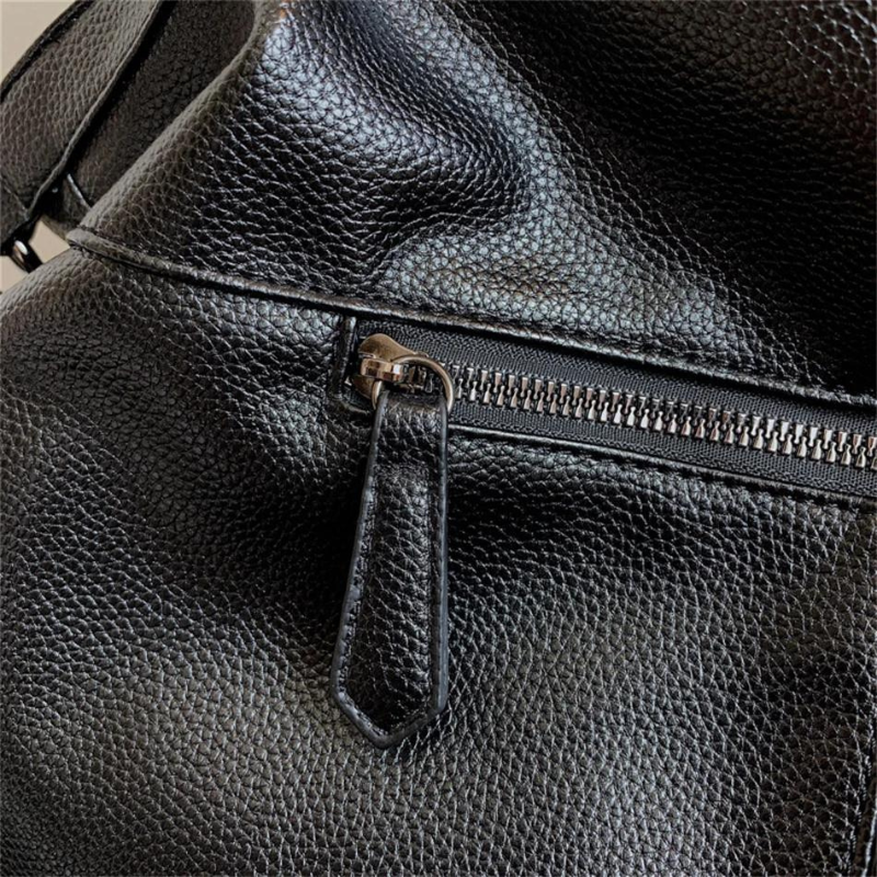 INES - Sac à main en cuir souple pour l'école