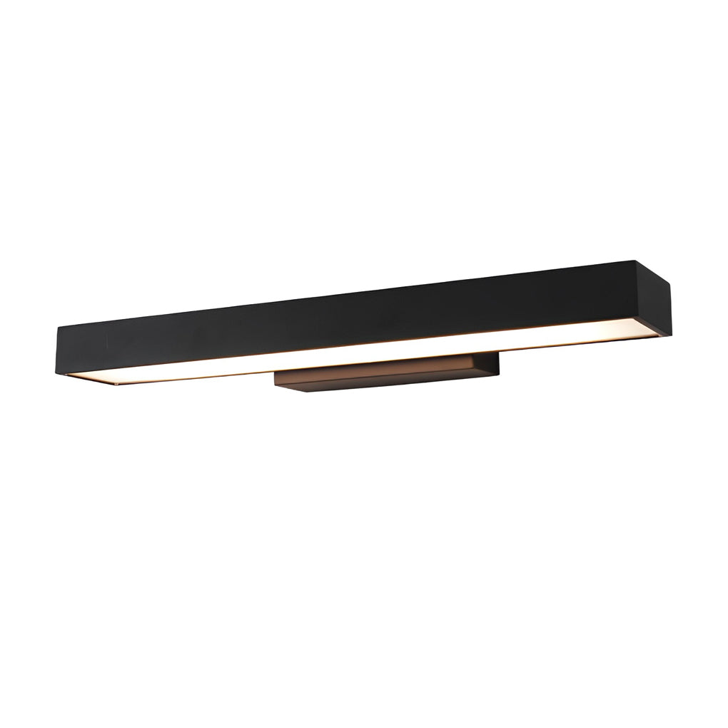 Black stainless steel outdoor light fixture