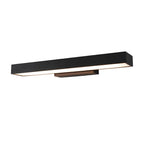 Black stainless steel outdoor light fixture