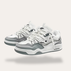 Sneakers orthopédiques avec lacets blancs pour hommes