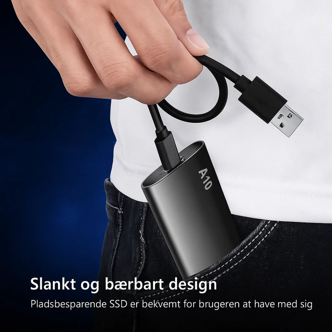 DriveBox | Stockage USB-C compact de 4 To pour le travail et les déplacements