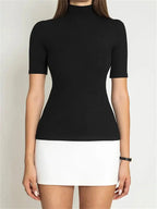 Autumn - Effortlessly Chic Fitted Women's Mini Dress