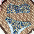 Zoé — Maillot de bain à bretelles à motif floral