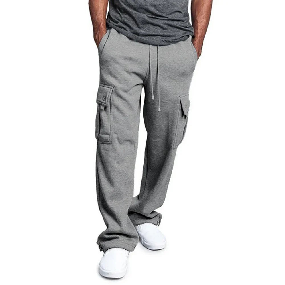 Men's Ultimate Comfort Fleece Cargo Sweatpants