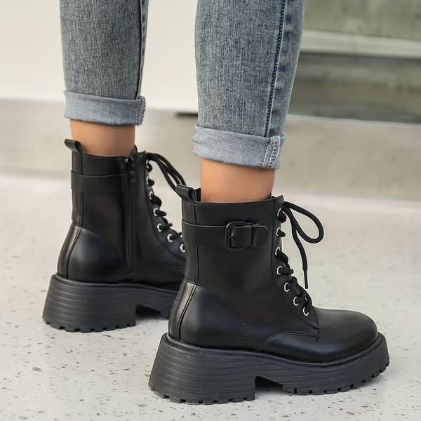 Bottes en cuir de luxe pour l'automne