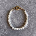 Bracelet en perles d'eau douce naturelles - Chic&Shines