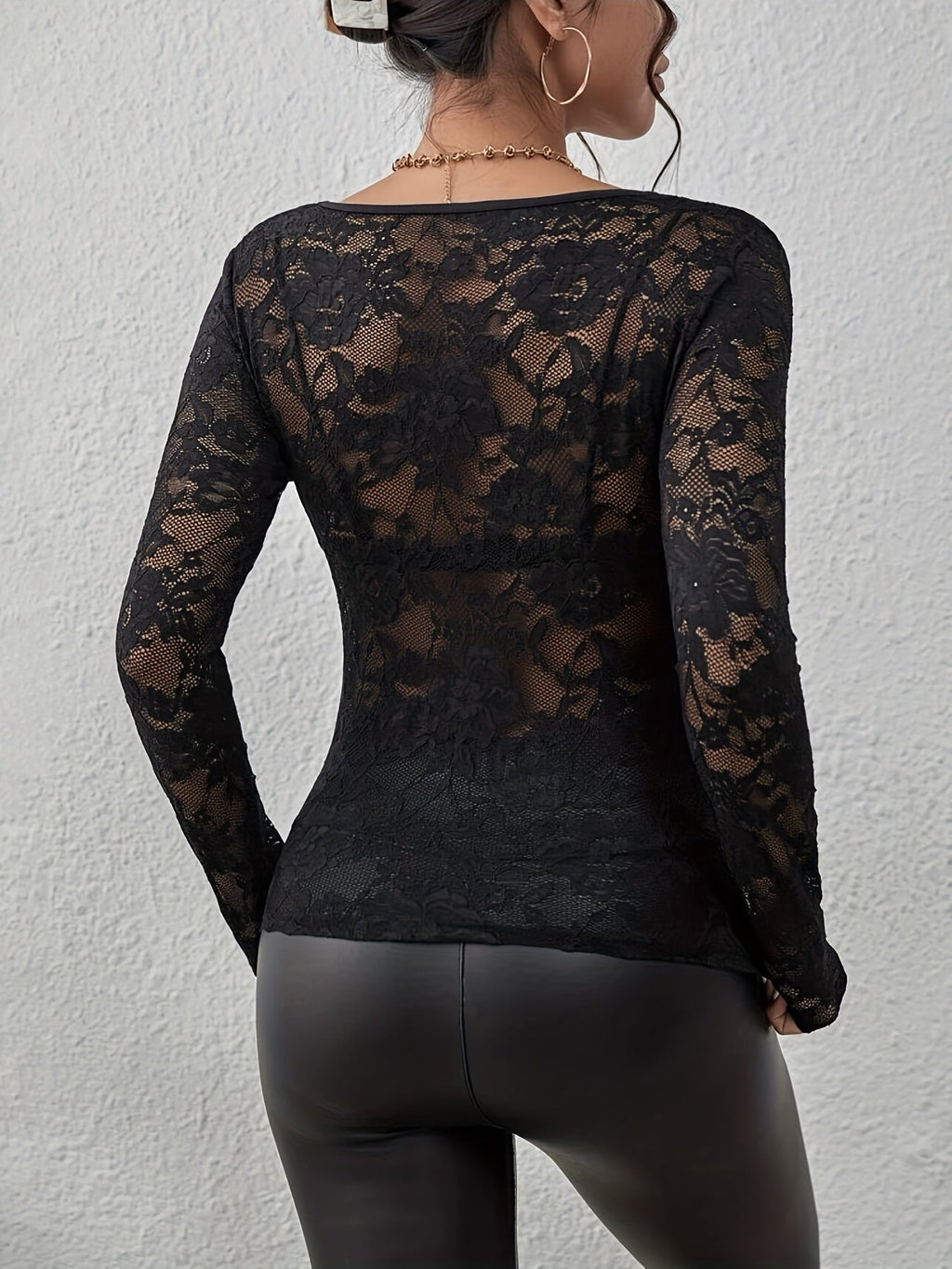 Women's lace shirt