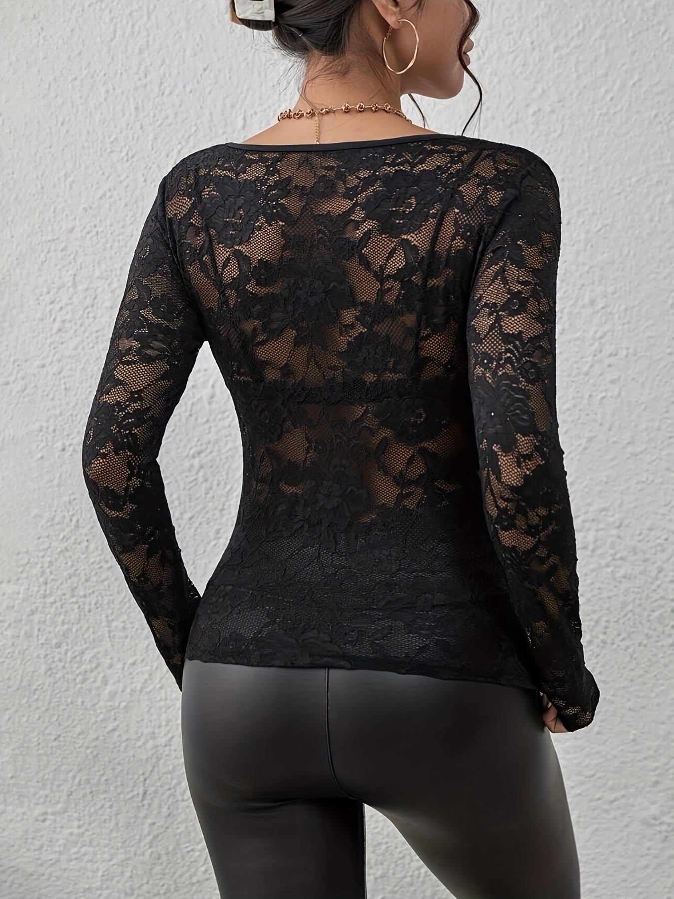 Women's lace shirt