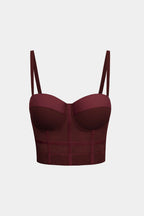 Luxury Mesh Underwired Bustier - Fitted Sheer Top for Women, Ideal for Special Occasions