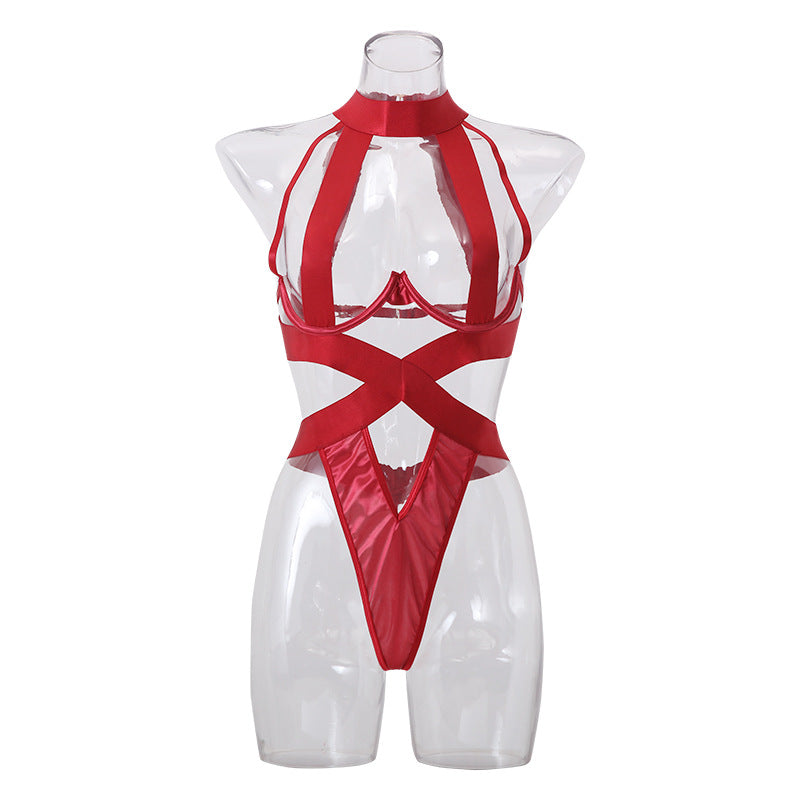 Lingerie licou sexy tendance en nylon