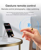 Silver Connected Ring Health and Activity Tracking