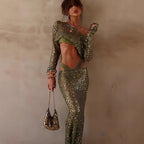 Thelma — Ensemble trois pièces vert 2pcs