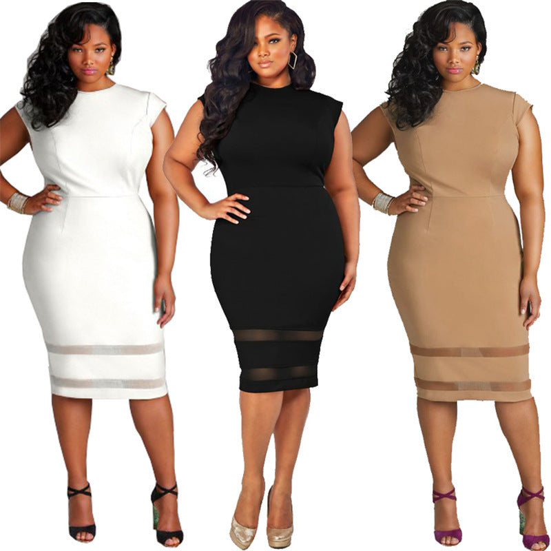 Sleeveless midi dress
