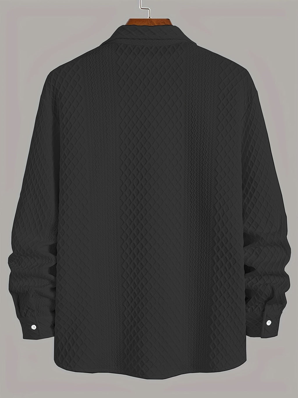 Chemise stretch en tricot pour hommes - Confort moderne avec une touche classique