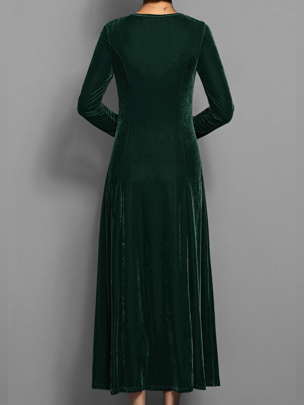 Robe longue de soirée pour femme de style classique