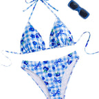 Clara — Bikini deux-pièces bleu
