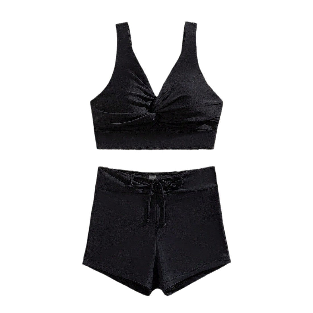 Fleur — Black two-piece bikini