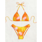 Phoebe — Bikini deux-pièces à motif floral