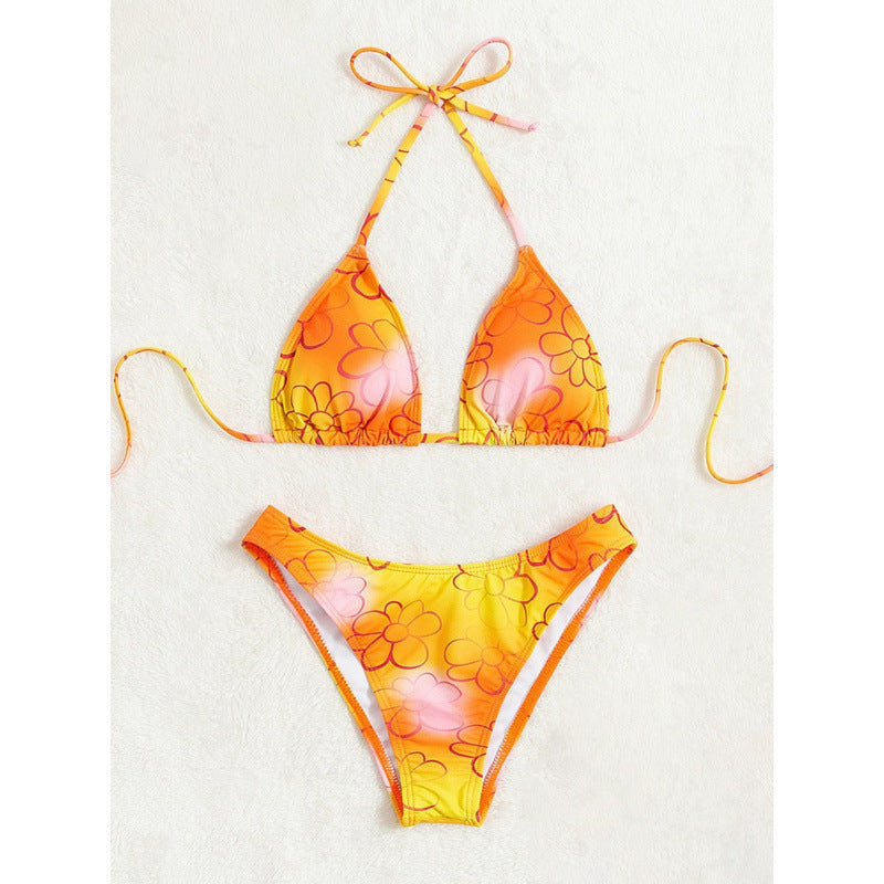Phoebe — Bikini deux-pièces à motif floral