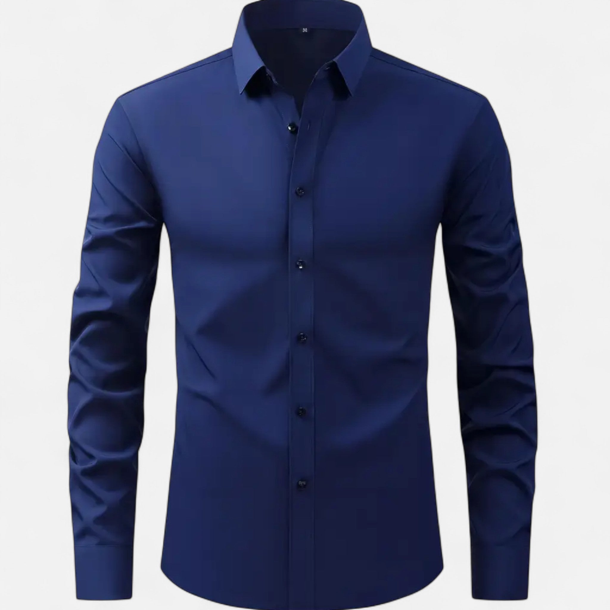 Men's Slim Fit Stretch Long Sleeve Shirt