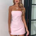 Robe courte bustier moulante - Chic&Shines
