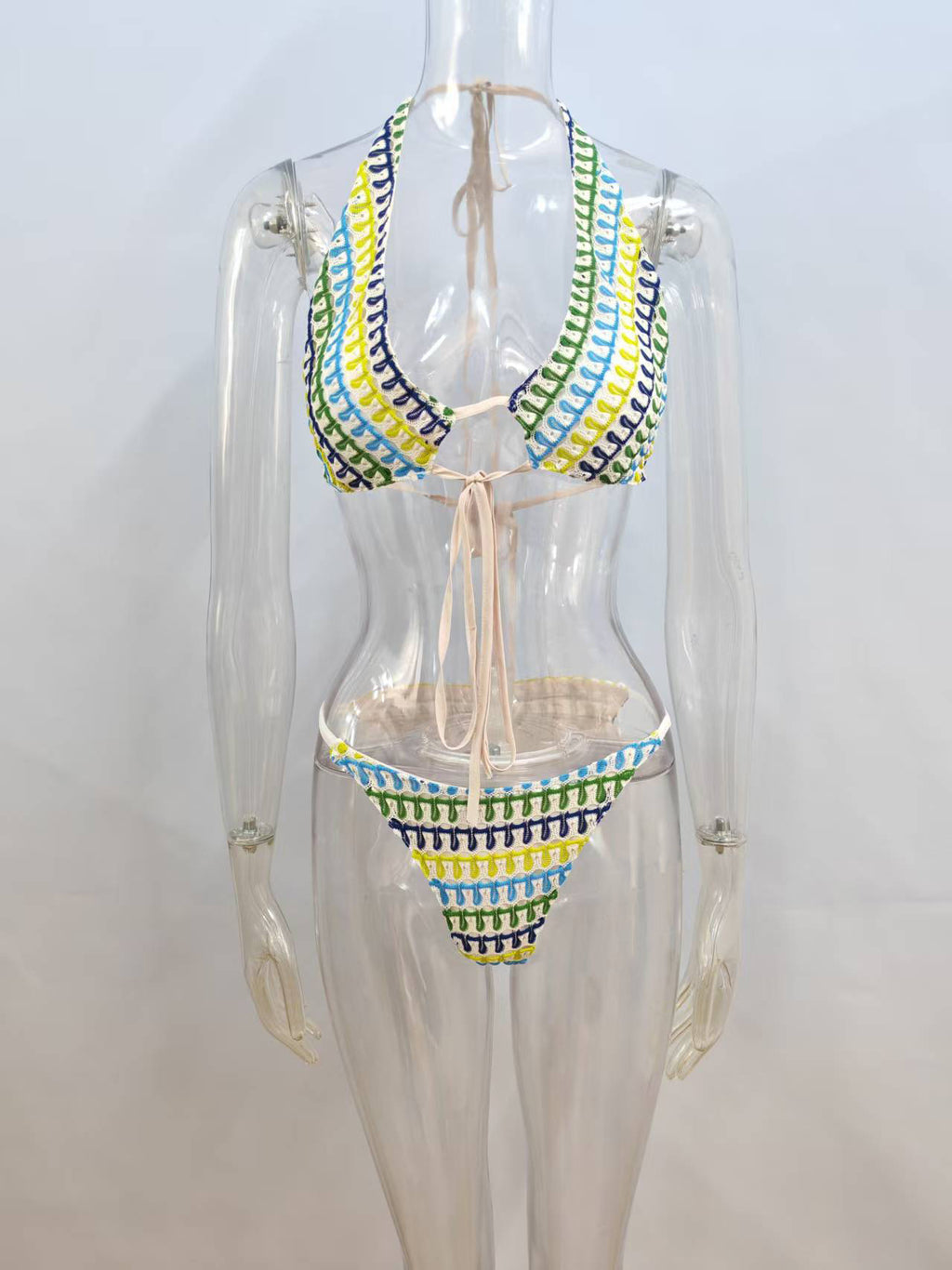 Charlotte — Bikini deux-pièces à jupe en dentelle
