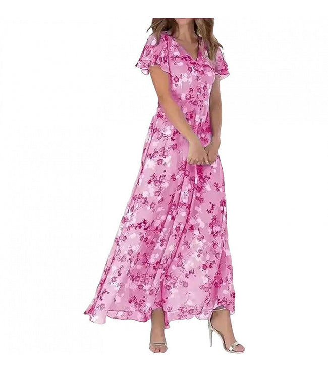 Robe fluide en polyester