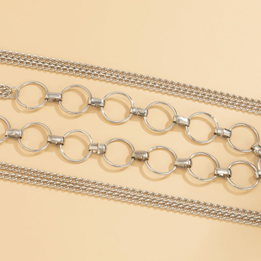 Chaine de corps collier à anneau - Chic&Shines
