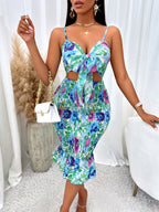 Robe courte à bretelles - Chic&Shines
