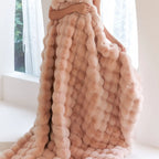 Couverture en laine polaire Douceur Plush Cosy Bed Throw